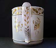 Derby flowers antique porcelain porter mug handle thumbnail link